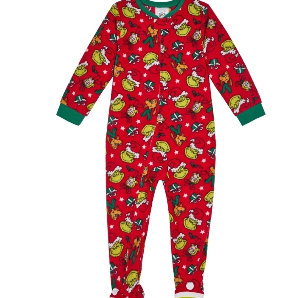 The Crinch Toddler One-Piece footed blanket sleeper zippered pajamas 2T NWT